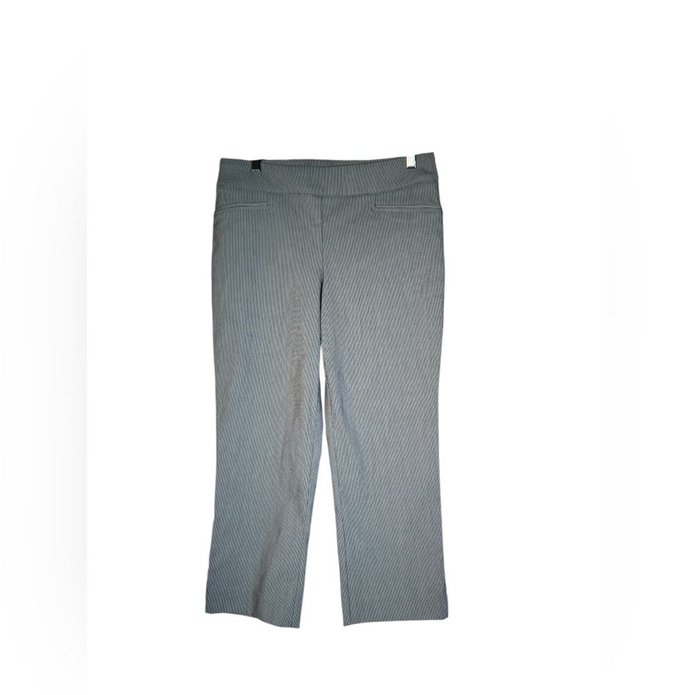 Hilary Radley Women's Striped Gray‎ Pants